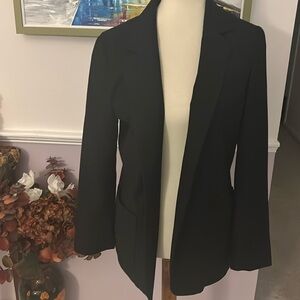No button blazer